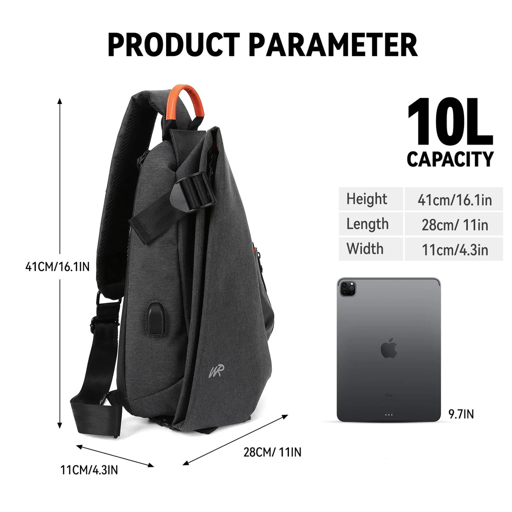 MONTRAVE Anti-Theft Sling Bag — product view