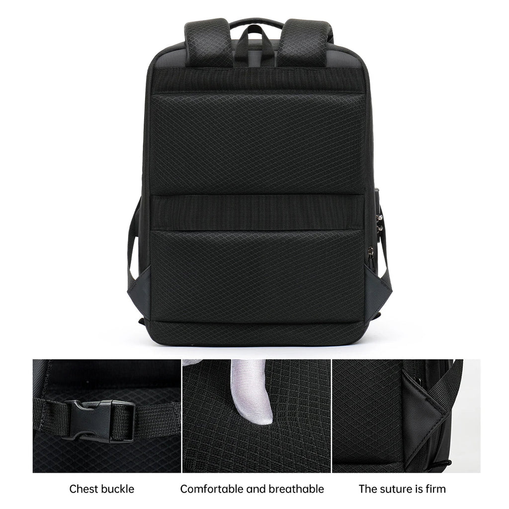 MONTRAVE Expandable Hard-Shell Backpack — product view