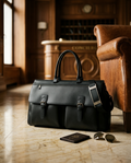 MONTRAVE Executive Weekender Duffel — editorial campaign photo