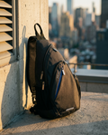 MONTRAVE Sling Backpack — editorial campaign photo