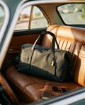 MONTRAVE Overnight Duffel — editorial campaign photo