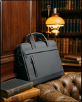 MONTRAVE Messenger Briefcase — editorial campaign photo