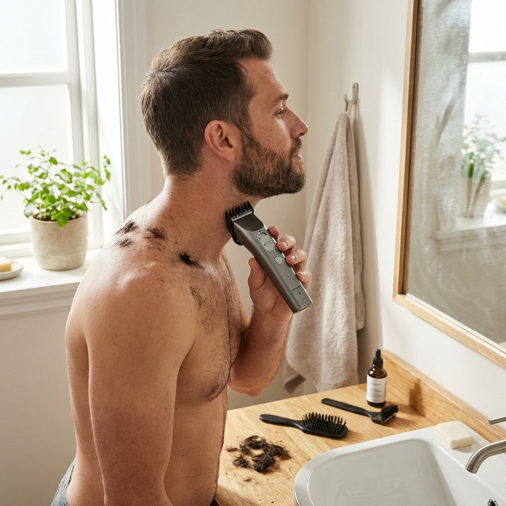 SharpZen GroomMaster cordless hair clippers